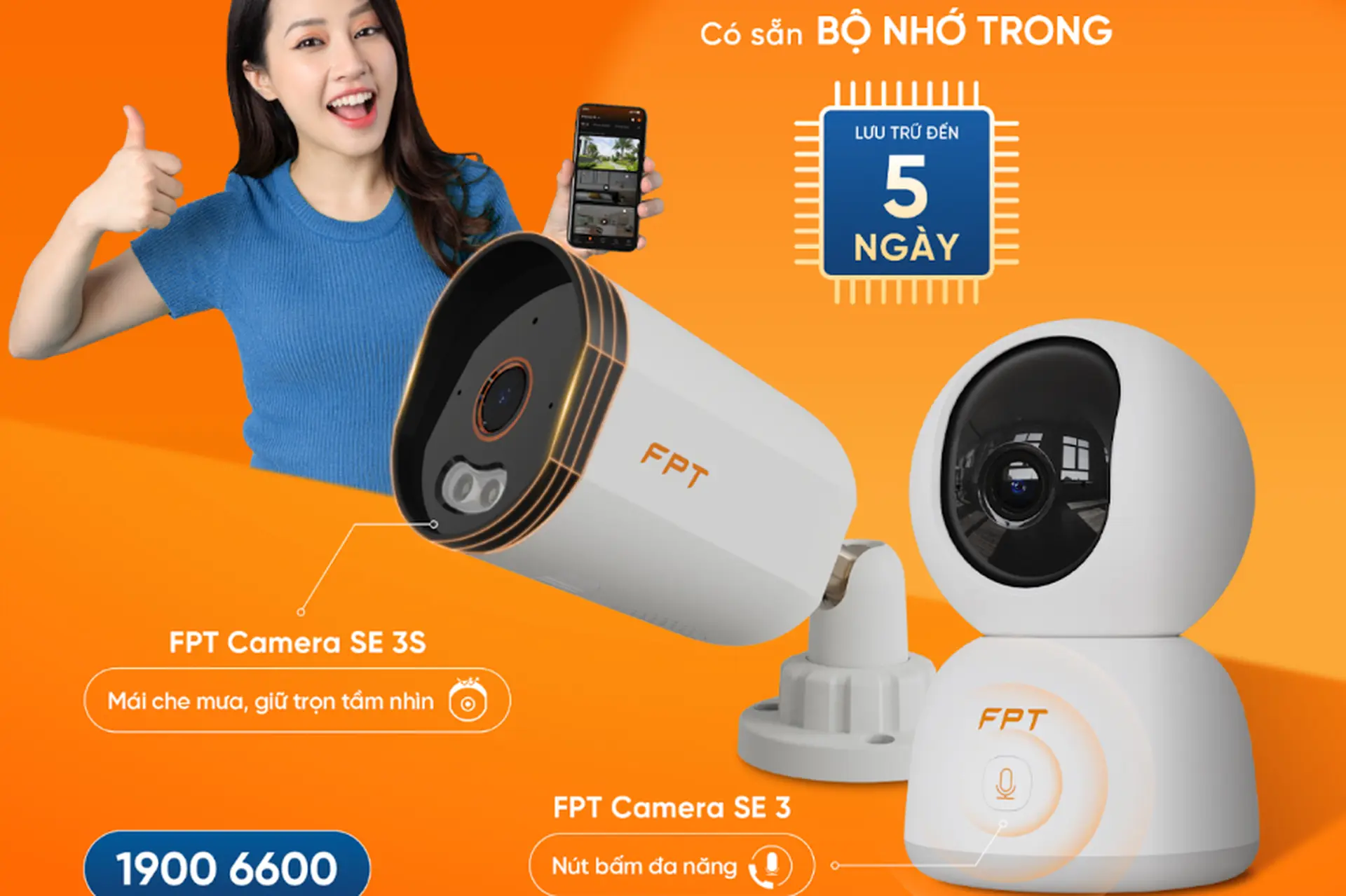 Sản phẩm camera FPT cho gia đình và cửa hàng